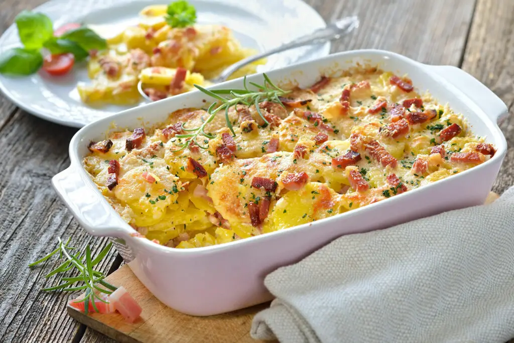 Gratin de Crozets facile au thermomix