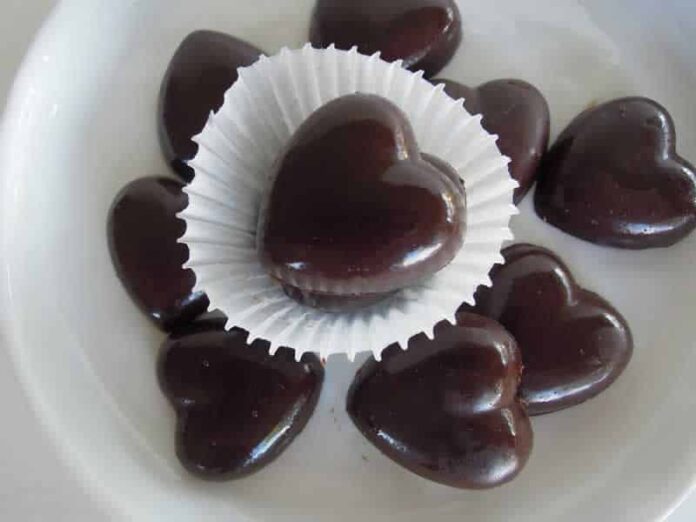 Petits coeurs au chocolat avec thermomix