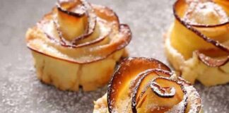 Roses feuilletées aux pommes avec thermomix
