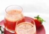 Smoothie fraise menthe orange au thermomix