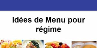 Idées de Menu pour régime