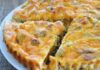 Quiche sans pâte aux champignons