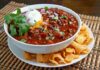 Chili con carne viande hachée