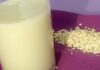 Lait d'avoine fait maison avec Thermomix
