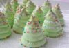 Sapins Noël meringués