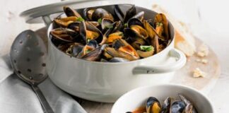 Moules au cidre