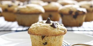 Muffins aux pépites de chocolat