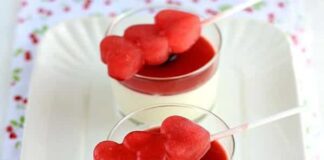 Panna cotta au Thermomix, voici un dessert parfait et facile à réaliser avec votre Thermomix pour la Saint valentin.