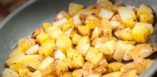 Pommes de terre sautées à l’ail et au thym