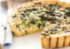 Quiche aux épinards et parmesan