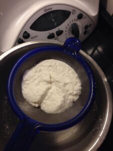 Ricotta fait maison avec Thermomix