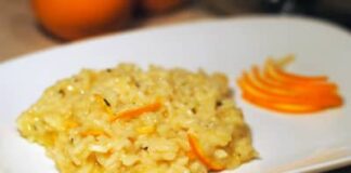 Risotto à l'orange avec Thermomix