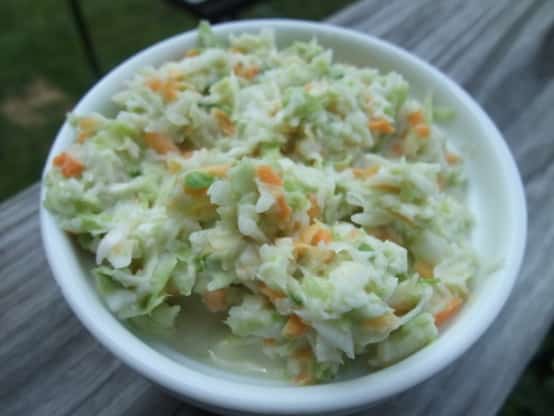 salade de chou coleslaw avec thermomix