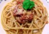 Spaghetti à la sauce tomate