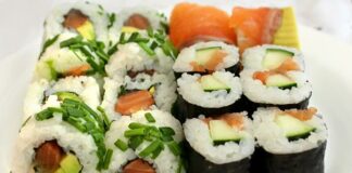 Sushis et Makis Weight watchers