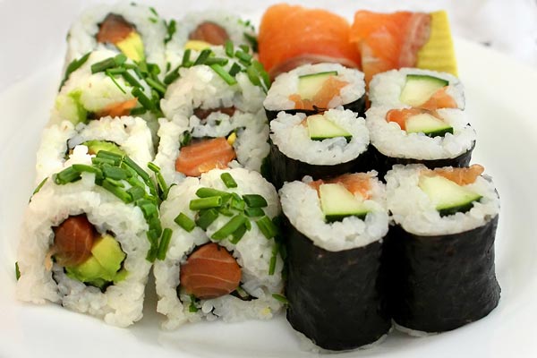 Sushis et Makis Weight watchers