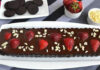 Tarte au chocolat et fraise