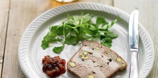 Terrine poulet pistache