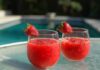 Cocktail aux fraises