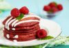 Pancakes de velours rouge