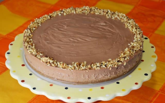 Cheesecake Nutella Express et sans cuisson avec Thermomix