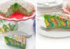 Gâteau rainbow marbré