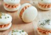 Macarons salés à la mousse de saumon