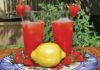 Limonade aux fraises