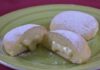 Beignets à la crème anglaise cuits au four