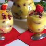 Macédoine de fruit à la crème anglaise avec Thermomix