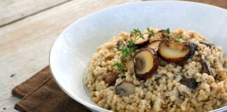 Risotto aux champignons Weight Watchers