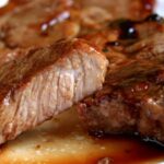 Steaks de porc au Varoma