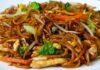 Wok de Poulet aux légumes et Nouilles
