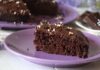 Gâteau au chocolat avec glaçage