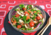 salade de poulet et d'épeautre