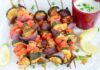 Brochettes de poulet aux légumes Weight Watchers