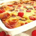 clafoutis aux tomates cerises