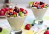 Crème Budwig aux fruits Weight Watchers