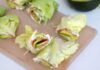 rouleaux de laitue au saumon
