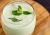 Soupe froide de concombre à la menthe avec Thermomix