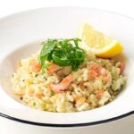 Risotto saumon et oignons Weight Watchers