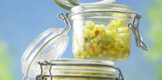 Salade d'ananas et concombre Weight Watchers