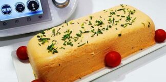 Terrine froide de saumon avec Thermomix