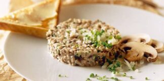 Tartare aux champignons avec Thermomix