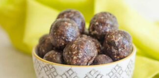 Boulettes aux raisins secs et aux amandes