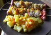 Brochettes de Poulet au Varoma et Pommes de terre
