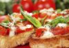 Bruschetta tomates mozzarella