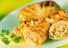Feuilles de chou farcies à l'orge légères