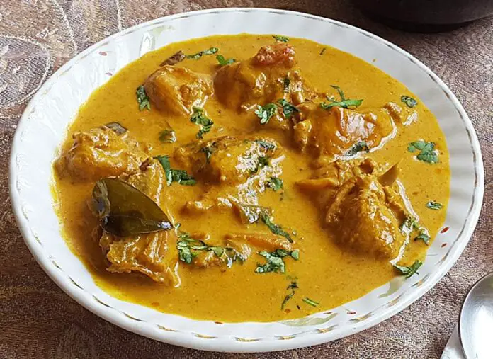 Poulet au curry et au lait de coco Weight Watchers