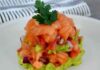 Tartare de saumon léger